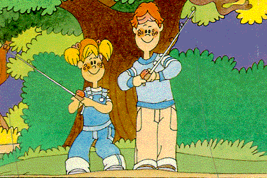 Lisa and Joey Go Fishing